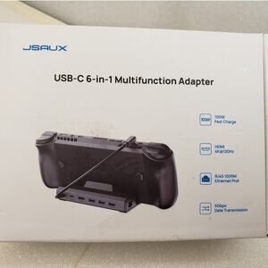 JSAUX 6-in-1 Multifunction USB-C Docking Station